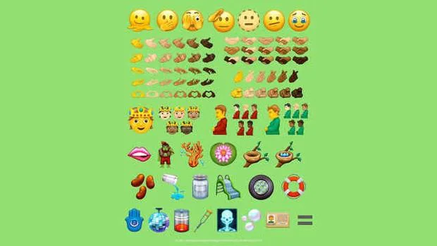 Hombres embarazados y apretones de manos: los nuevos 'emojis' que están a punto de llegar a WhatsApp