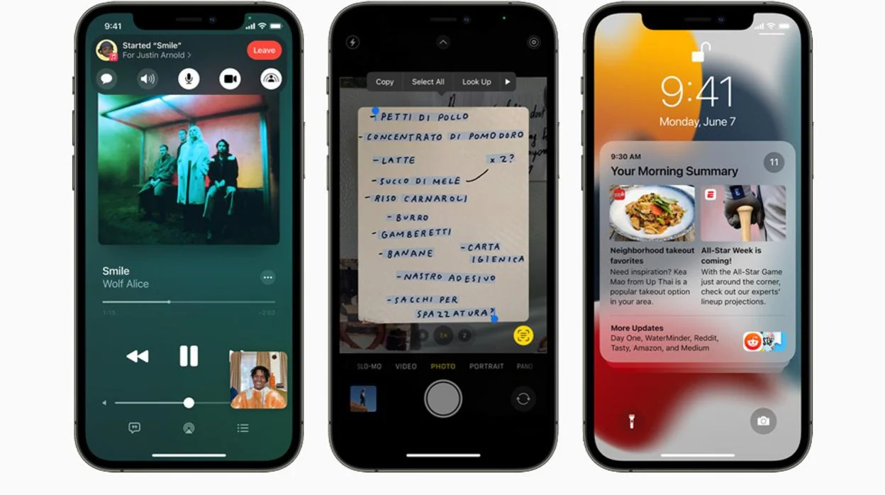 Así puedes transcribir, copiar y traducir un texto con iOS 15 desde la cámara del iPhone en un solo gesto