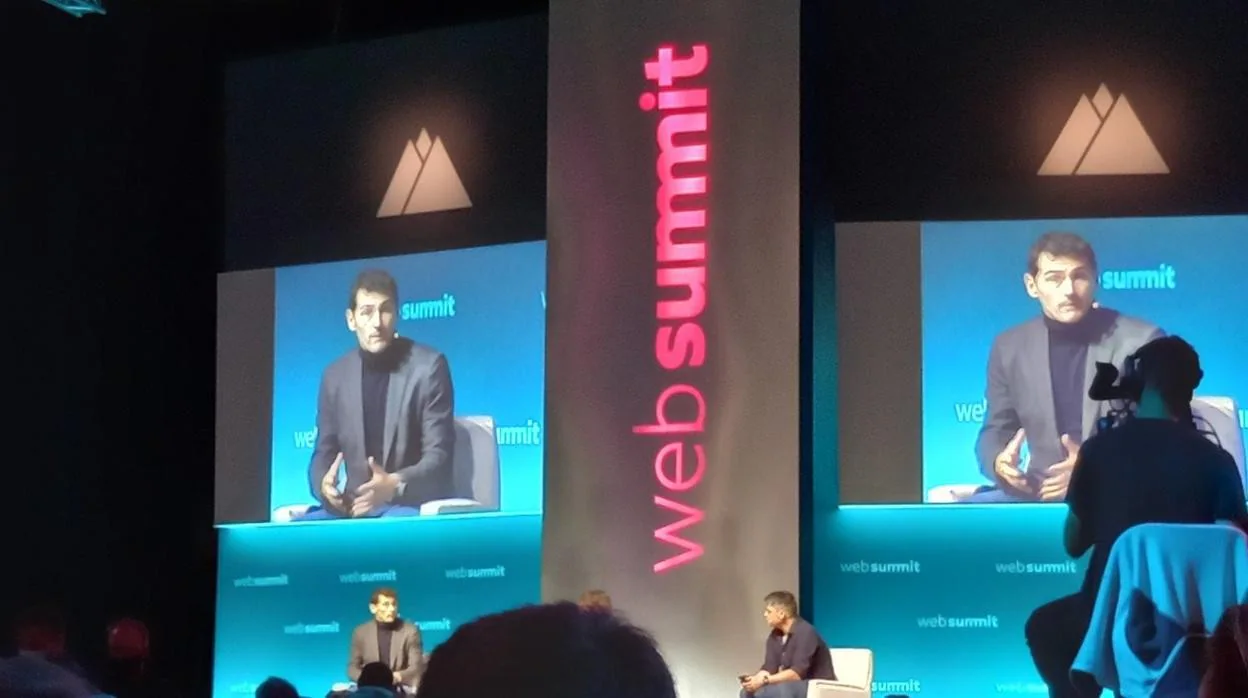Íker Casillas, un empresario tecnológico de éxito en la Web Summit