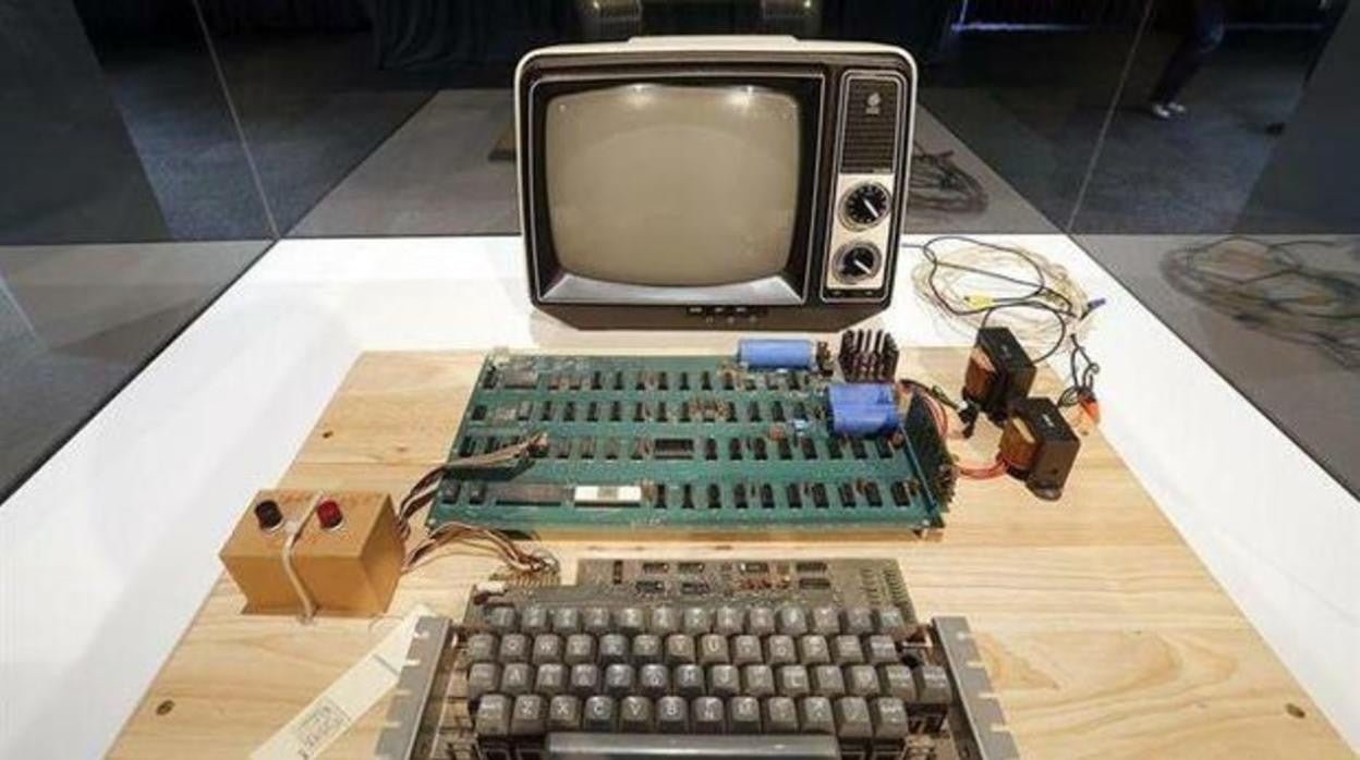 Imagen de un Apple 1