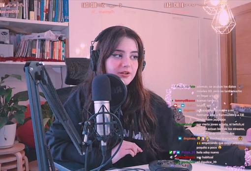 Carmen, (Klei C) en uno de sus directos)