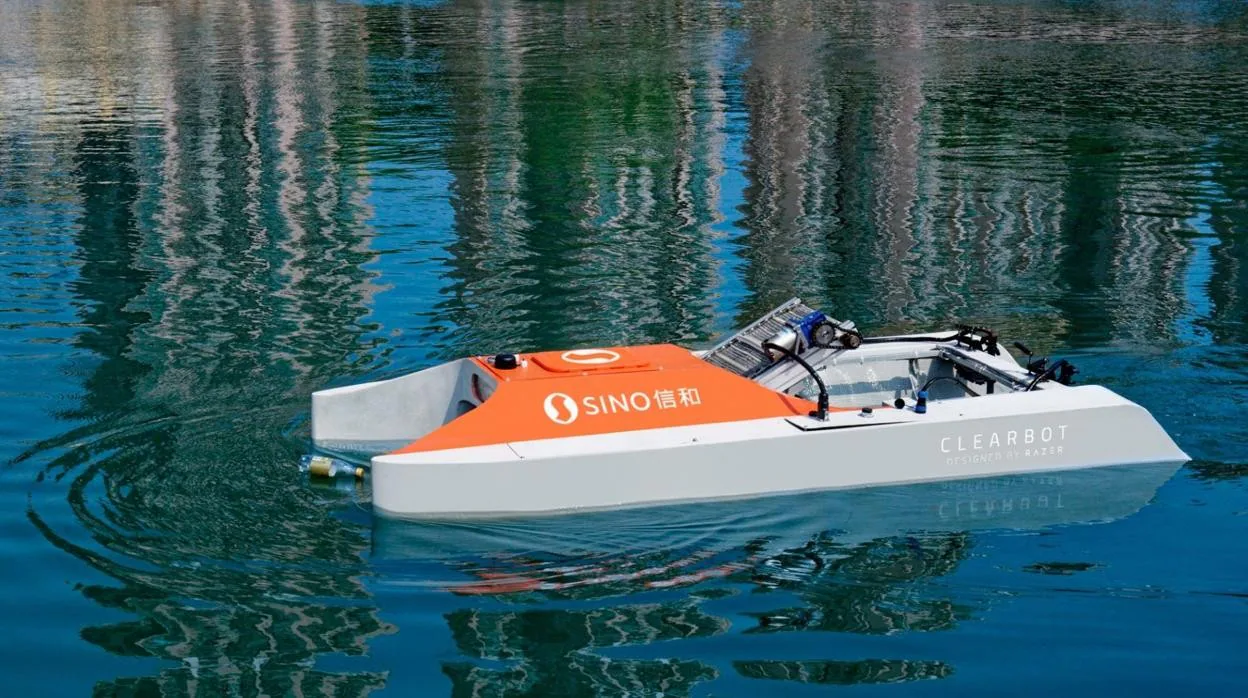 Así es el dron acuático Clearbot
