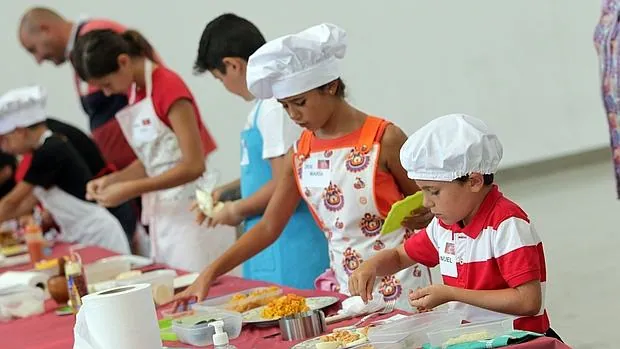 Participantes en el casting de Master Chef Junior