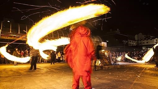 Fiesta del fuego en Andorra