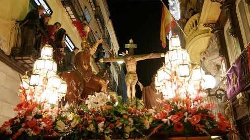 Procesión del Viernes Santo, en Cartagena