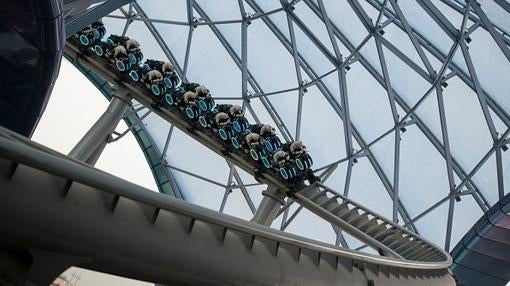 Así será la montaña rusa TRON Lightcycle Power Run, en Dinseyland Shanghai