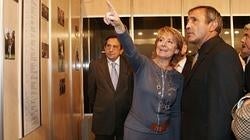 Esperanza Aguirre y Severiano Ballesteros, en la inauguración de 2006