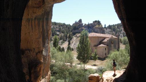 Ermita en el Cañón del Río Lobos, Soria