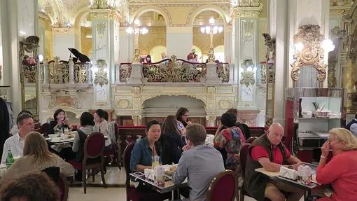 Café New York, en Budapest