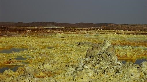 Danakil, el «valle extraterrestre» de la Tierra