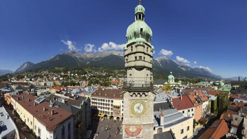 Torre del antiguo Ayuntamiento de Innsbruck