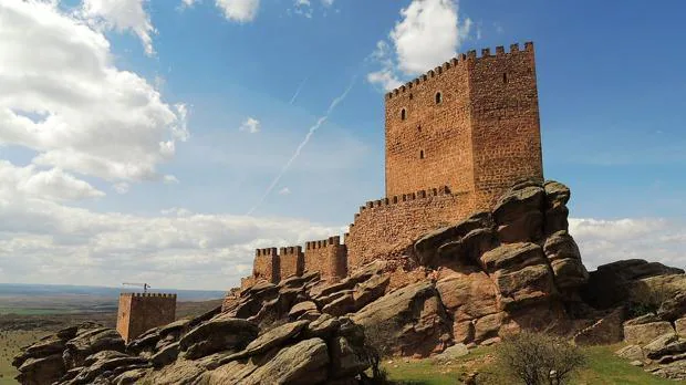 Castillo de Zafra, cerca de Campillo de Dueñas