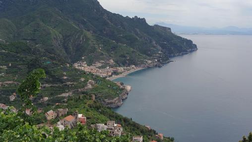 Vista de Maiori desde Ravello