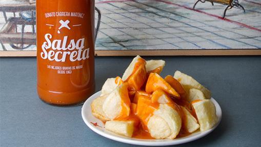 Salsa y patatas bravas de Docamar