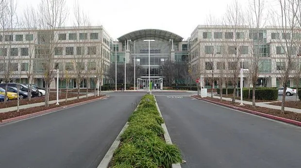 Oficinas centrales de Apple Inc. en Cupertino, CA.
