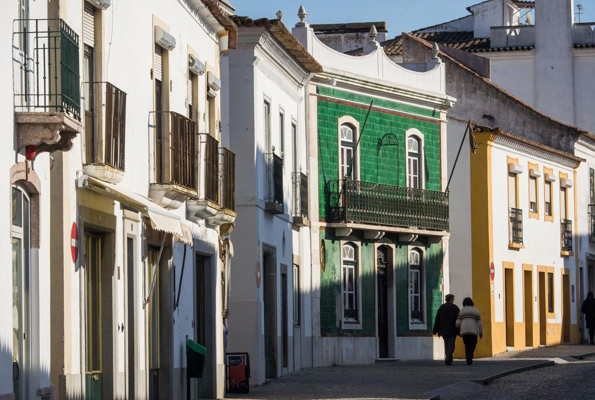 Típicas calles de Évora