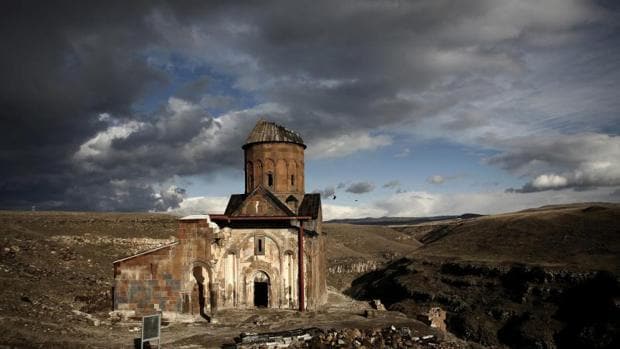 Iglesia de San Gregorio en las ruinas de Ani, Turquía