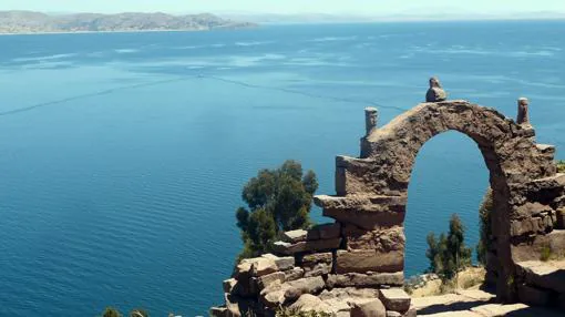 Lago Titicaca desde la isla de Taquile