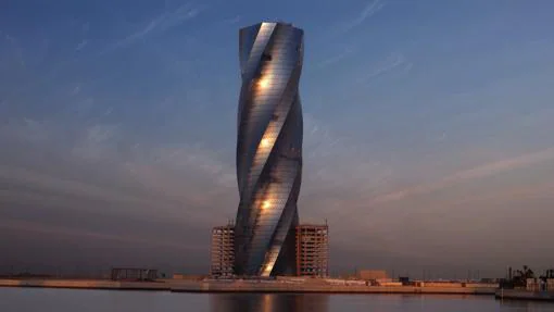 United Tower, en una isla artificial de Bahréin