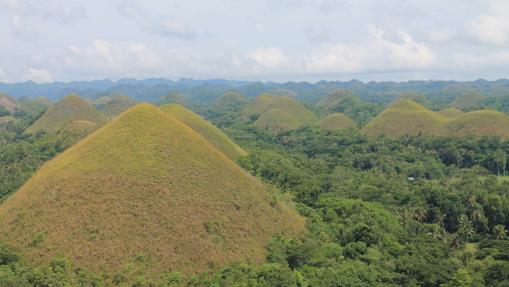 Las colinas de chocolate, uno de los principales atractivos de Bohol