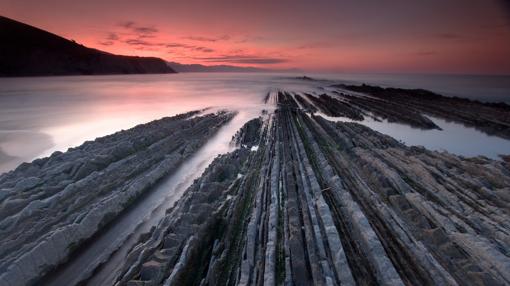 Vista del flysch de Zumaia