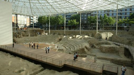 Taatro romano, de Zaragoza