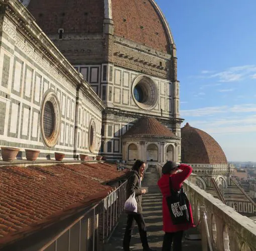 Recorrido por la terraza superior del Duomo