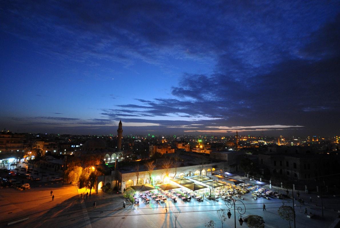Vista general de la Ciudad Vieja de Alepo, en 24 de noviembre de 2008