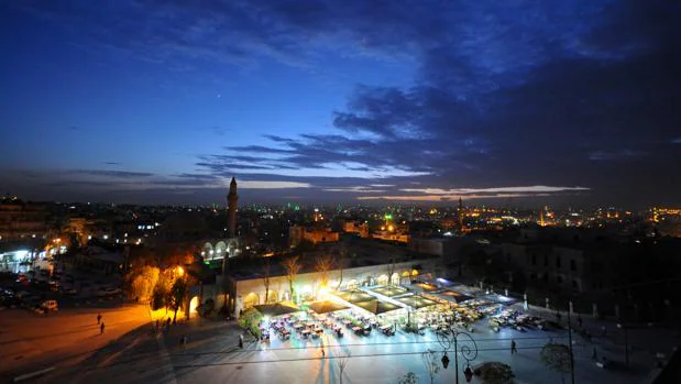 Vista general de la Ciudad Vieja de Alepo, en 24 de noviembre de 2008