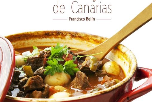 Detalle de la portada del libro Recetas antiguas de Canarias