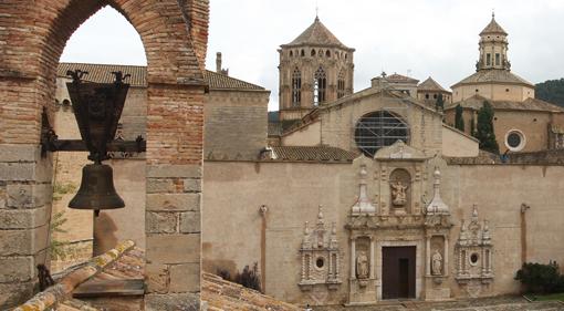 Vistas desde una de las habitaciones de la Hostatgería De Poblet