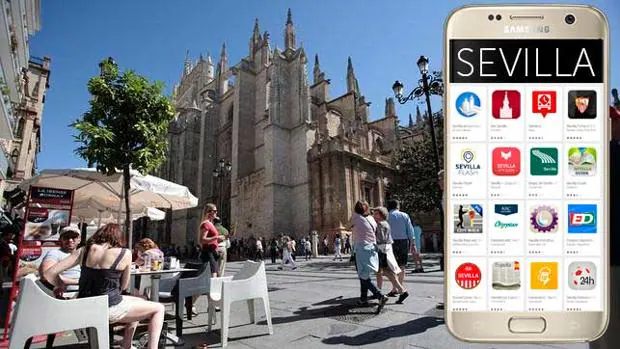 Aplicaciones móviles para hacer turismo en Sevilla