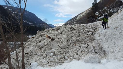 Desprendimientos en las cercanías del Hotel - Spa Hospital de Benasque