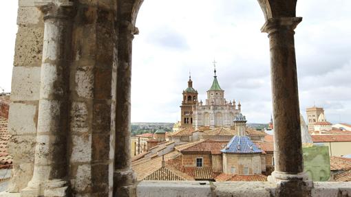 Vista de la catedral mudéjar de Teruel