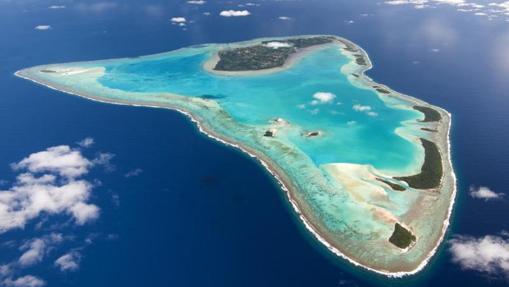 Isla de Aitutaki, consu espectacular laguna