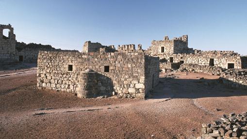 Uno de los espacios del castillo Qasr al-Azraq