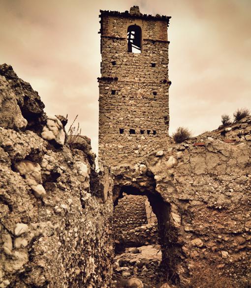 Un rincón de Rodén, el pueblo olvidado tras la destrucción de la Guerra Civil