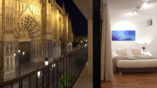 Suite con vistas a la catedral, en Sevilla