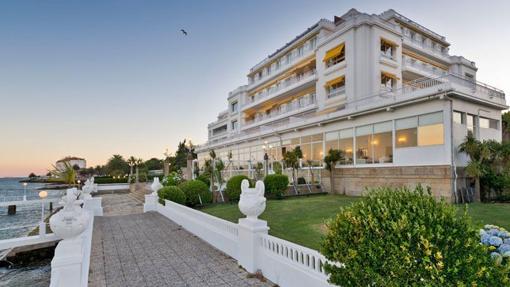 Exterior del Gran Hotel La Toja