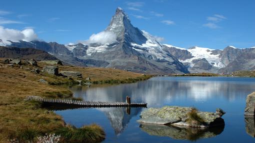 El Cervino (o Matterhorn), un símbolo de Zermatt y de las montañas en Europa