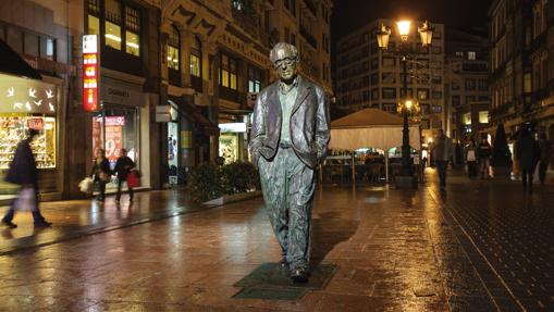 Imagen de Woody Allen, en Oviedo