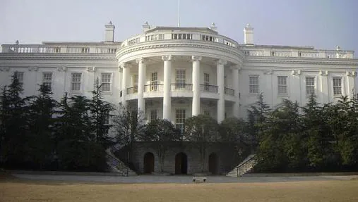 Réplica de la Casa Blanca de Hangzhou, en China