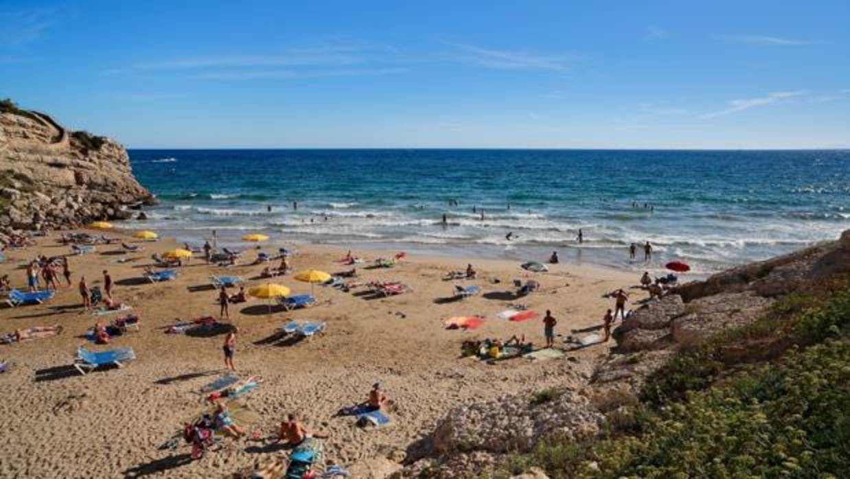 Cala Llenguadets, en Salou