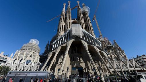 Fachada oeste de la Sagrada Familia