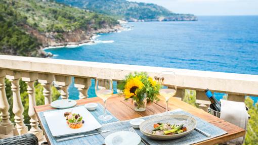 Terraza de Bens D'Avall, en Sóller, Mallorca