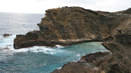 Playa Halona Cove en Hawaii