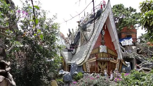 Otra de las casas de «The Crazy House», en Vietnam