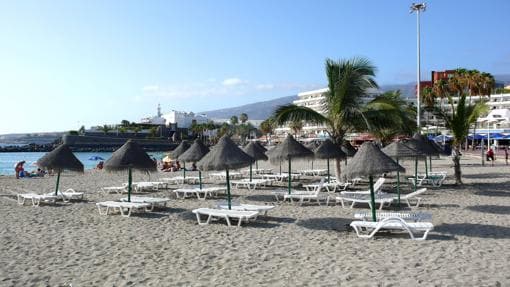 Playa de Torviscas. Zona sur