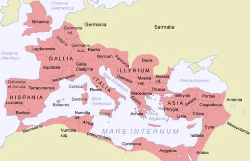 Egeria pudo viajar desde Gallaecia hasta Mesopotamia casi sin problemas gracias a la pax romana. Esto sucedía entre los años 29 a. C. y 180 d.C.