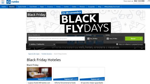 Dónde comprar las gangas del Black Friday para viajar a precios «low cost»